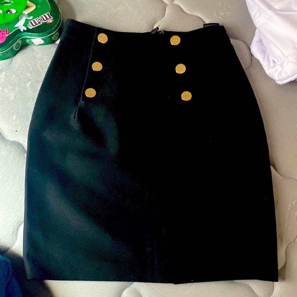 Black skirt, H&M, size US 2 made in Bangladesh